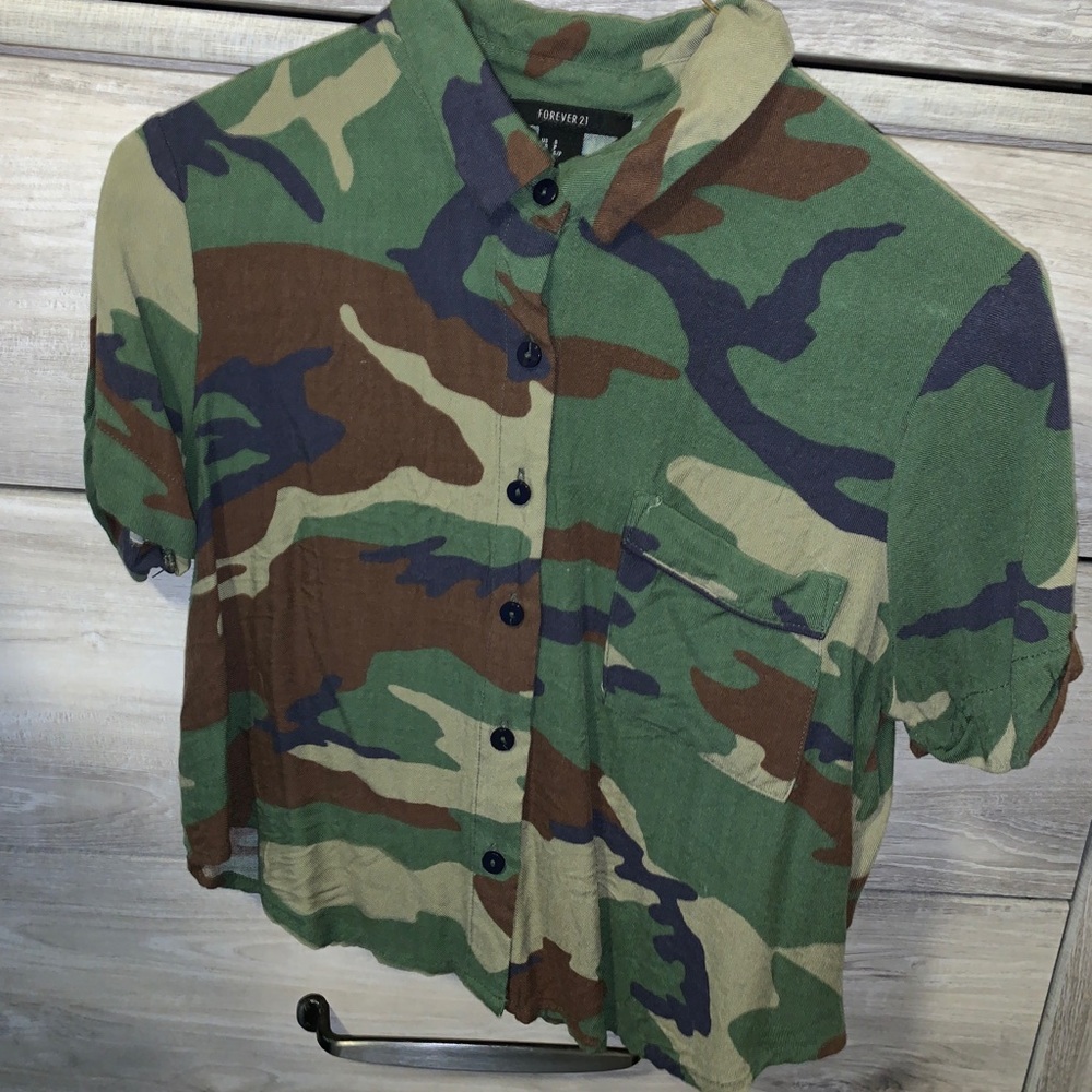 Camouflage Top